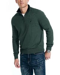 Nautica - Knit 1/4 Zip Pullover Sweater - Lyst