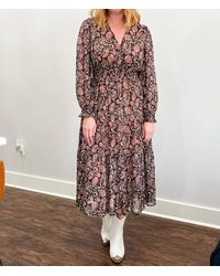 Dress Forum - Ready For You Paisley Print Midi Dress - Lyst