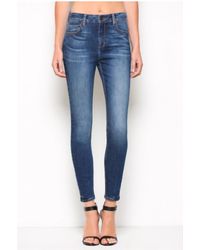 Hidden Jeans - High Rise Skinny Jean - Lyst