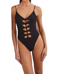 ViX - Solid Megan One Piece Swimsuit - Lyst
