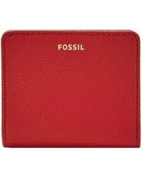 Fossil - Madison Litehide Leather Bifold - Lyst