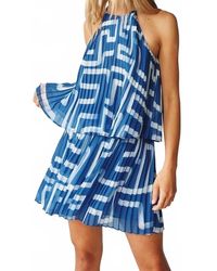 Bella Dahl - Pleated Halter Top - Lyst