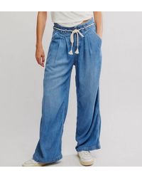 Free People - Dakota Cinched Pull On Pants - Lyst