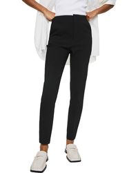 Mng - High Rise Business Skinny Pants - Lyst