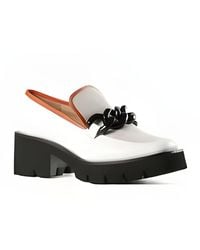 All Black - Chunk Links Lady Lugg Loafer - Lyst