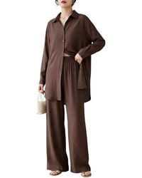 Tedora - 2Pc Shirt & Pant Set - Lyst