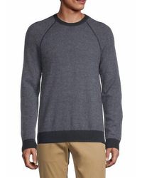 Vince - Birdseye Long Sleeve Sweatshirt - Lyst