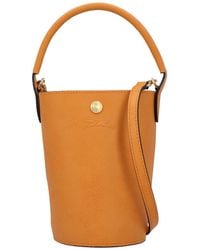 Longchamp - Epure Xs Leather Crossbody Bucket Bag - Lyst