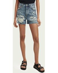 Scotch & Soda Jean and denim shorts for Women | Online Sale up to 37% off |  Lyst