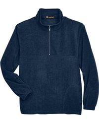 Harriton - Quarter-Zip Fleece Pullover - Lyst
