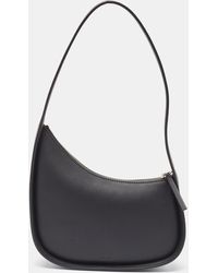 The Row - Leather Half Moon Shoulder Bag - Lyst