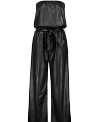 Bishop + Young - Glam Slam Vegan Leather Jumpsuit - Lyst
