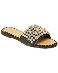 BTB Los Angeles - Milos Pearl Slide Sandal - Lyst