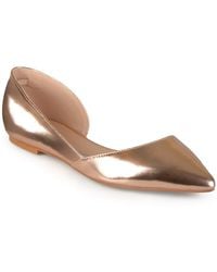 Journee Collection - Wide Width Cortni Flat - Lyst
