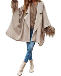 Davi & Dani - That's Not All Open Front Jacket - Lyst
