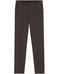 BOSS - Tailored Formal Trousers With Subtle Crease - Lyst
