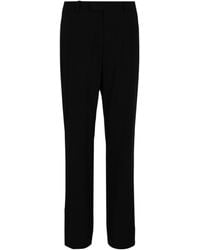 Ferragamo - Mid-Rise Trouser Pants - Lyst