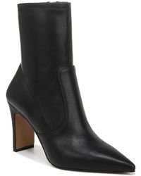 Franco Sarto - Avana Faux Leather Pointed Toe Ankle Boots - Lyst