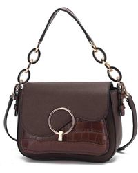 MKF Collection by Mia K - Fanta Croc Shoulder Versatile Handbag By Mia K - Lyst