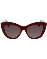 Ferragamo - Salvatore Sf 1022s 214 Cat-eye Sunglasses - Lyst