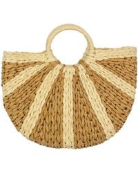 seaspice - Fernandina Sunset Raffia Tote - Lyst