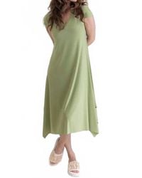Sympli - Splice V-Neck Dress - Lyst