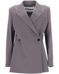 Jil Sander - Gabardine Blazer - Lyst