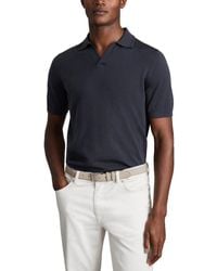 Reiss - Duchies Open Collar Mer Top - Lyst