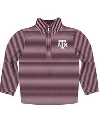 Vive La Fete - Boy's Texas A & M Aggies Stripes Quarter Zip Pullover - Lyst