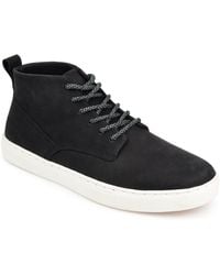Territory - Rove Casual Leather Sneaker Boot - Lyst