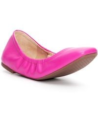 Jessica Simpson - Sandaze Slip-On Square Toe Ballet Flats - Lyst