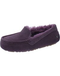 UGG - Ansley Suede Metallic Moccasin Slippers - Lyst