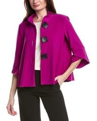 Joseph Ribkoff - Funnel Neck Jacket - Lyst