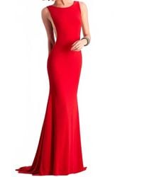 Clarisse - Sleek Evening Gown - Lyst
