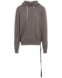Rick Owens - Dust Cotton Oversized Hoodie With Adjustable Hood - Lyst