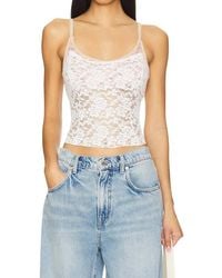 Free People - All Day Lace Cami Top - Lyst