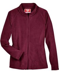 Team 365 - Campus Microfleece Jacket - Lyst