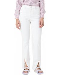Renuar - Split Hem Twill Jean - Lyst