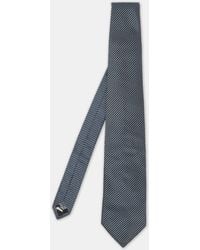 BOSS - Patterned Jacquard Silk Tie - Lyst