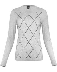 J'Envie/Eli - Mayfair Argyle Sweater - Lyst