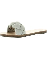 Kenneth Cole - Nellie Braid Slip On Flat Slide Sandals - Lyst