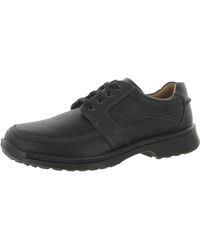 Ecco - Fusion Leather Lace Up Oxfords - Lyst