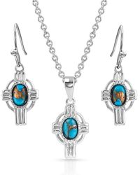 Montana Silversmiths - Easter Cross Jewelry Set - Lyst