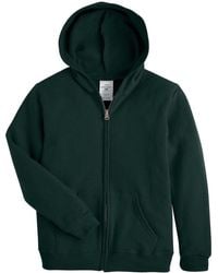 Hanes - Ecosmart Youth Full-Zip Hooded Sweatshirt - Lyst