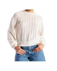 Brodie Cashmere - Stitch Raglan Tee - Lyst