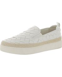 Franco Sarto - Hydee Faux Leather Woven Casual And Fashion Sneakers - Lyst