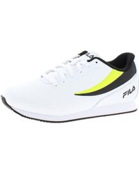 Fila - Volari Faux Leather Fitness Casual Sneakers - Lyst