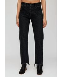 Moussy - Northville Straight Jeans In Black - Lyst