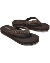 Cobian - Braided Bounce Flip Flop - Lyst