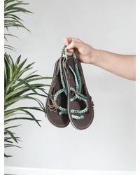 Plaka - Palm Leaf Sandals - Lyst